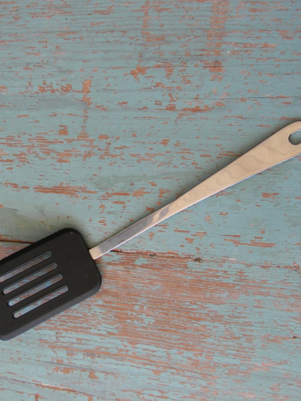 ONEIDA STAINLESS/SILICONE SLOTTED SPATULA